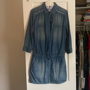 Denim casual dress